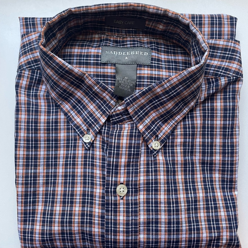 SALE THRU 8/14- Saddlebred button down shirt